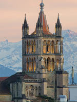 Cathédrale de Lausanne - Photo Matthieu Valentin